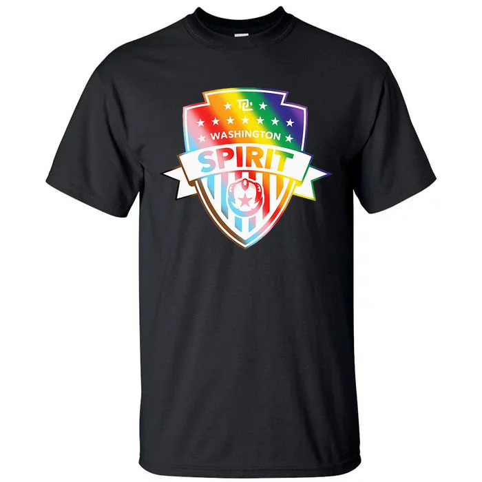 Nwsl Washington Spirit Pride Crest Tall T-Shirt