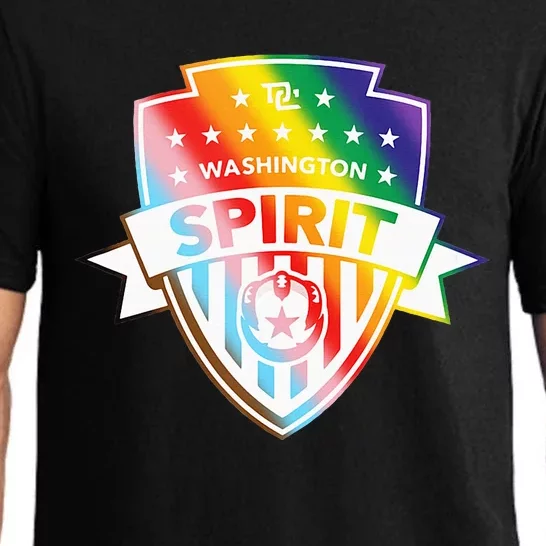 Nwsl Washington Spirit Pride Crest Pajama Set