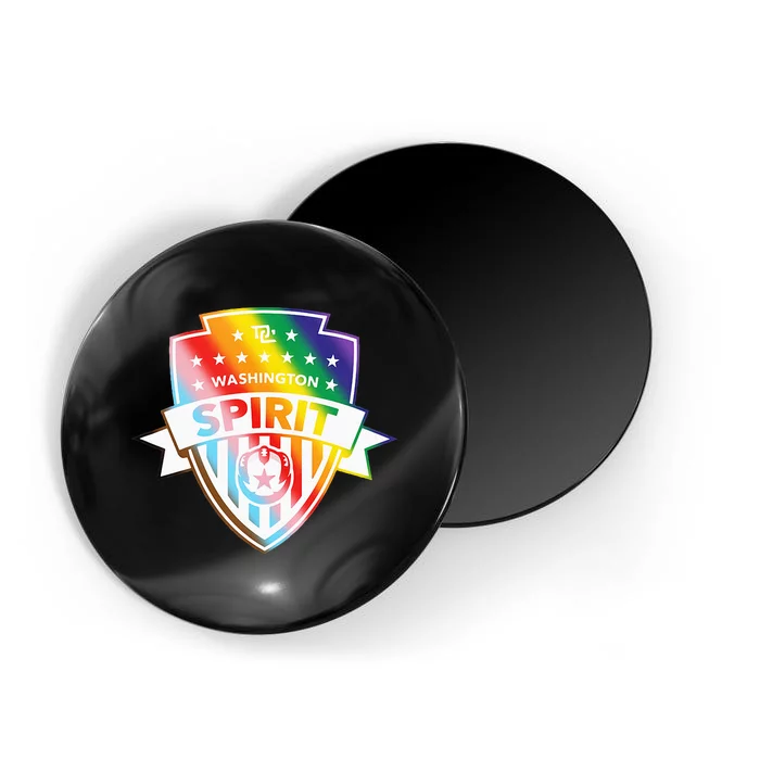 Nwsl Washington Spirit Pride Crest Magnet