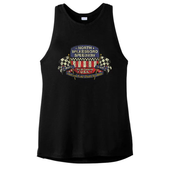 North Wilkesboro Speedway 1947 Ladies Tri-Blend Wicking Tank