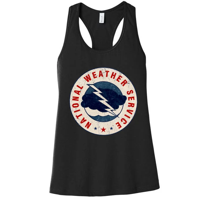 National Weather Service NWS Women's Racerback Tank