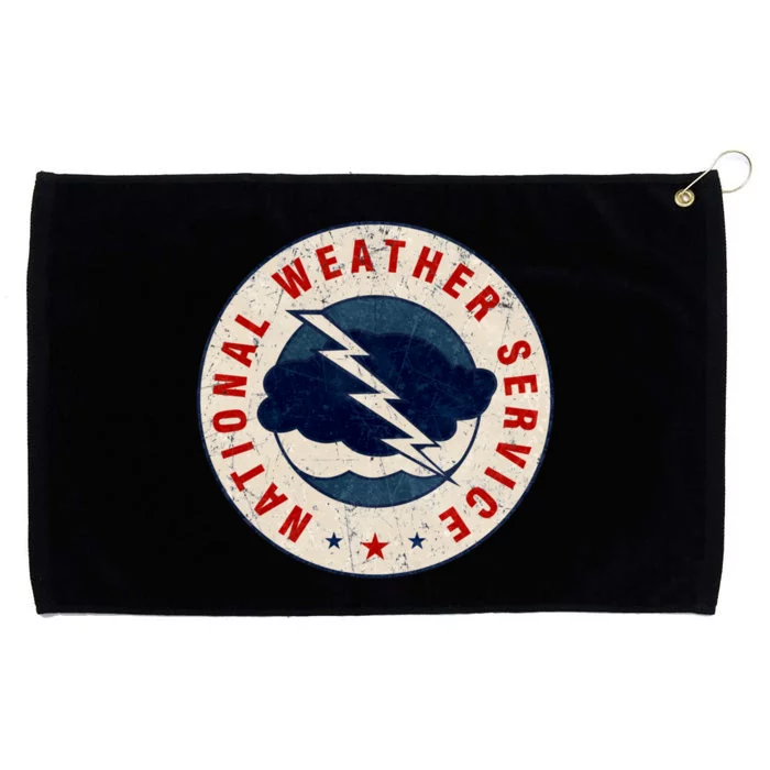 National Weather Service NWS Grommeted Golf Towel