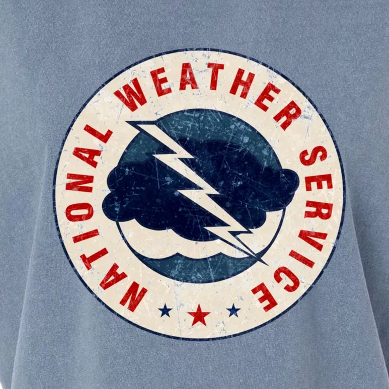 National Weather Service NWS Garment-Dyed Women's Muscle Tee