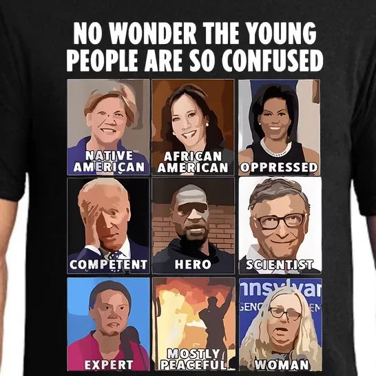 No Wonder The Young People Are So Confused Pajama Set