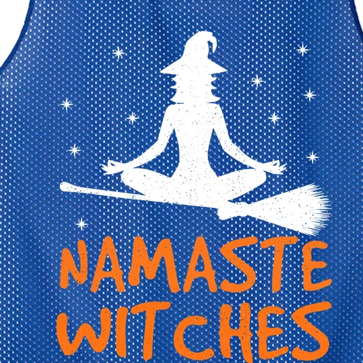 Namaste Witches Tee Cute Yoga Meditation Lover Pie Day Gift Mesh Reversible Basketball Jersey Tank