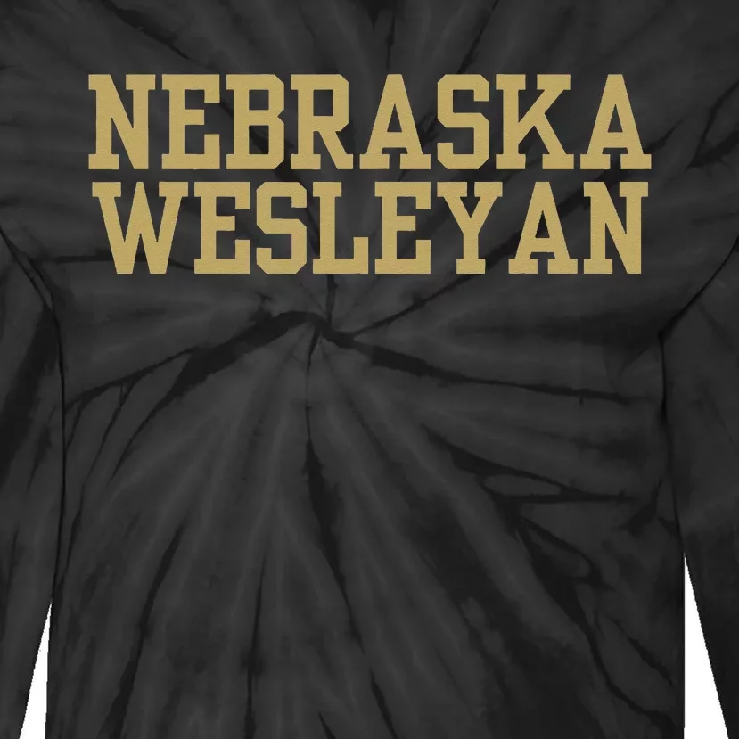 Nebraska Wesleyan University 02 Tie-Dye Long Sleeve Shirt