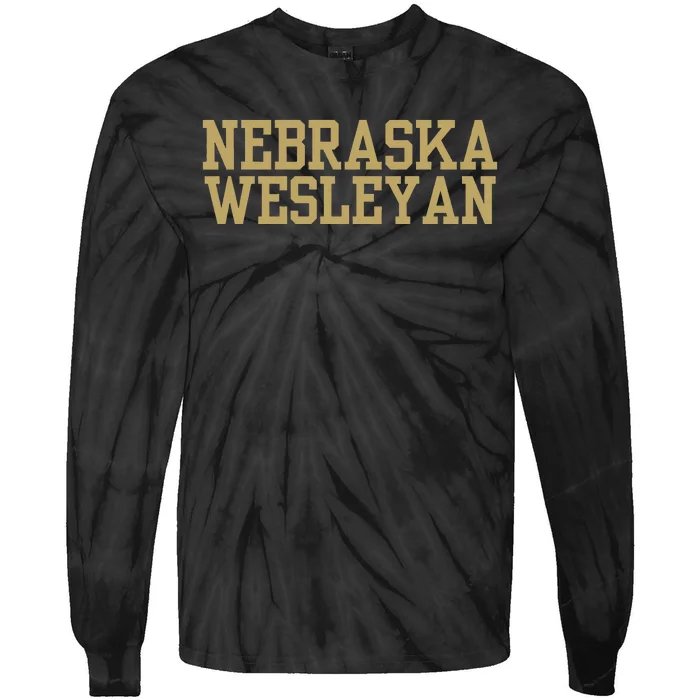 Nebraska Wesleyan University 02 Tie-Dye Long Sleeve Shirt