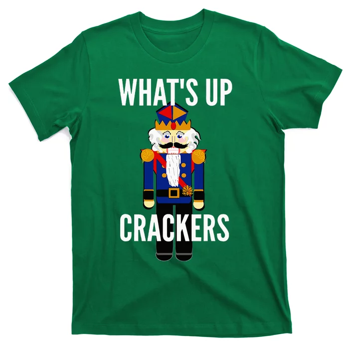 Nutcracker  WhatS Up Crackers Christmas Holiday T-Shirt