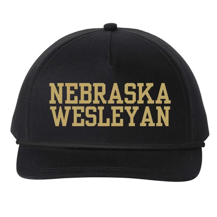 Nebraska Wesleyan University 02 Snapback Five-Panel Rope Hat