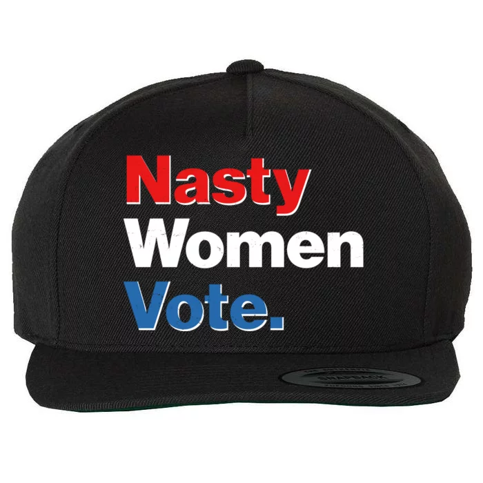 Nasty Women Vote Wool Snapback Cap