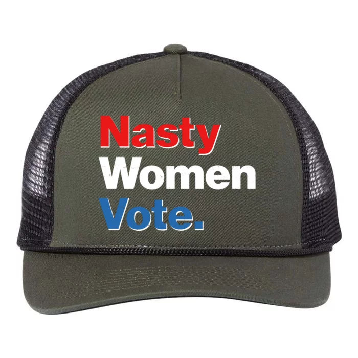 Nasty Women Vote Retro Rope Trucker Hat Cap