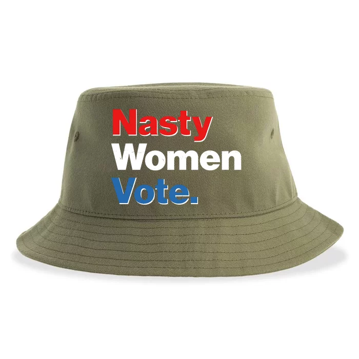 Nasty Women Vote Sustainable Bucket Hat