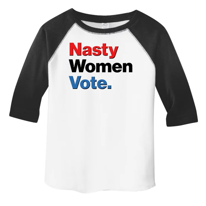 Nasty Women Vote Toddler Fine Jersey T-Shirt