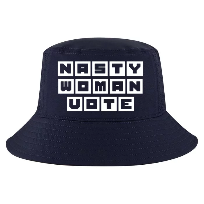 Nasty Women Vote Cool Comfort Performance Bucket Hat