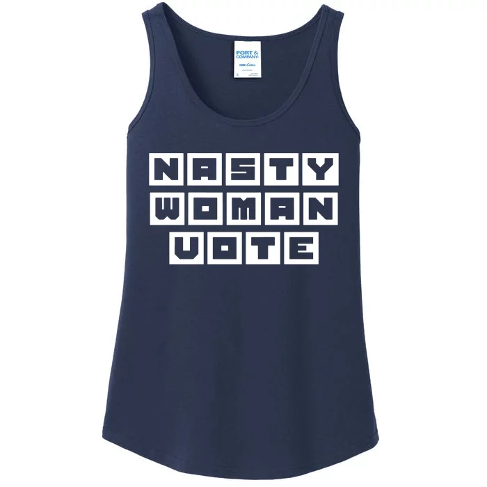 Nasty Women Vote Ladies Essential Tank