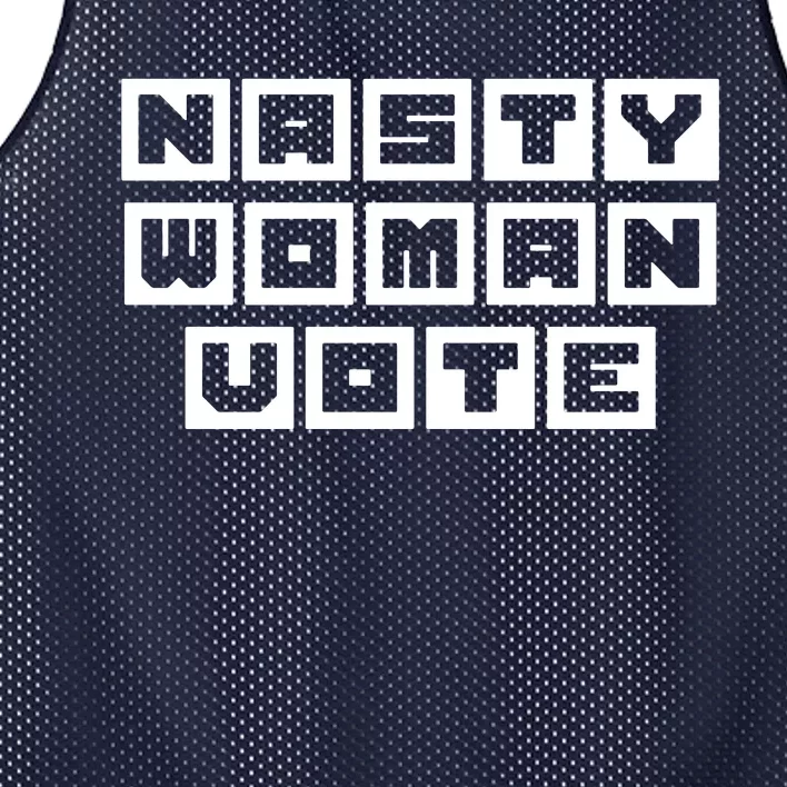 Nasty Women Vote Mesh Reversible Basketball Jersey Tank