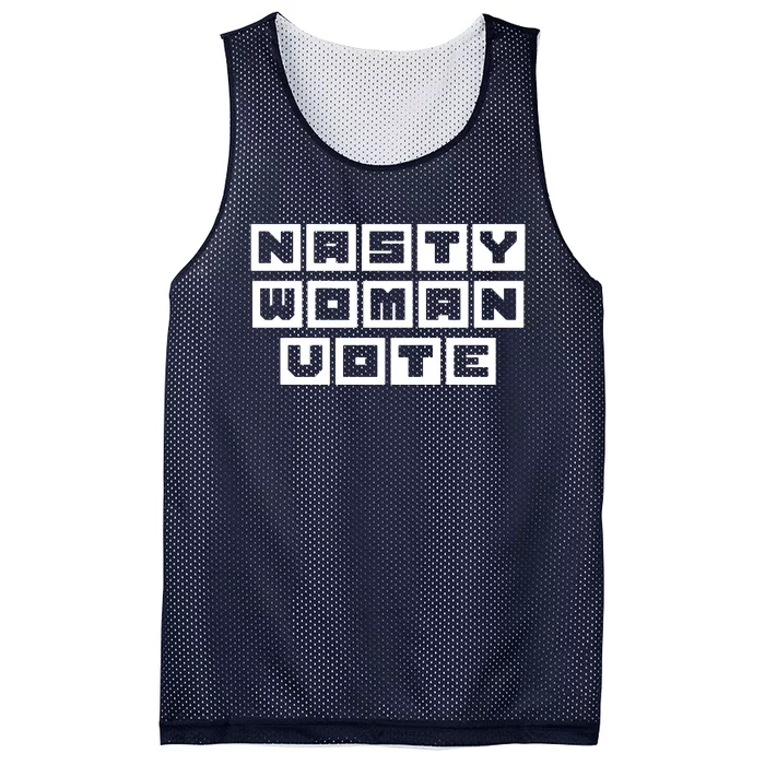 Nasty Women Vote Mesh Reversible Basketball Jersey Tank