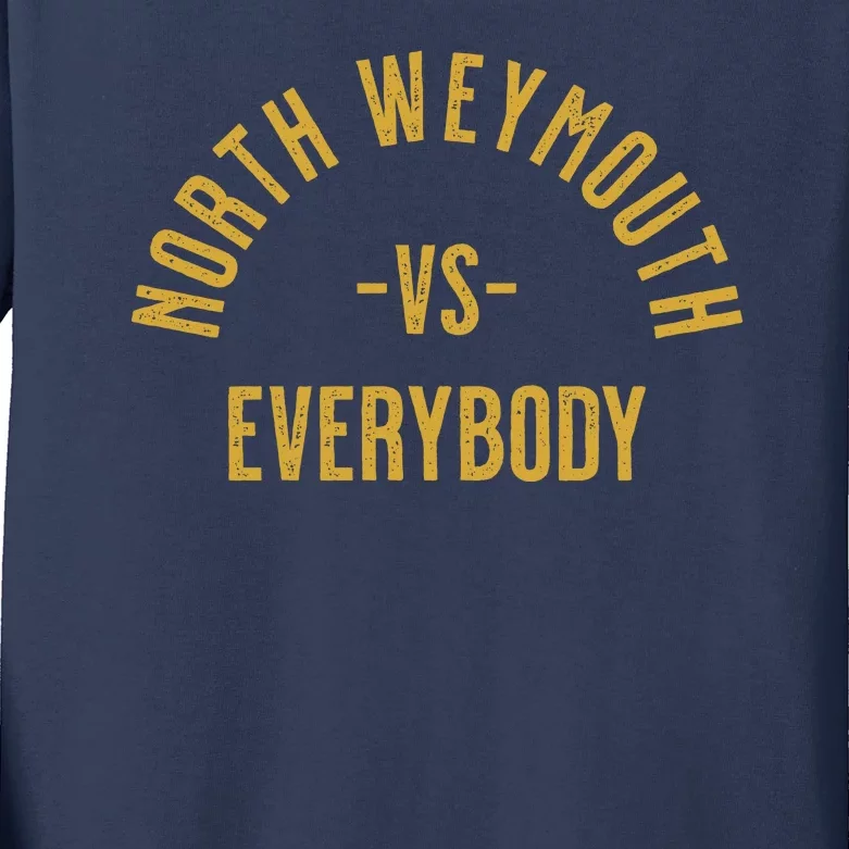 North Weymouth Vs Everybody Kids Long Sleeve Shirt