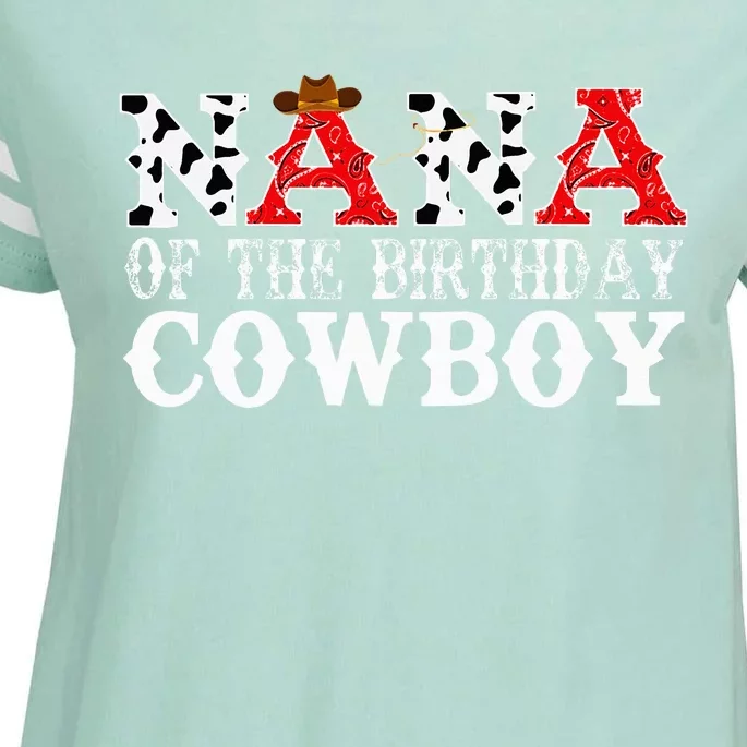 Nana's Wild West Birthday Bash Cowboy Theme Party Supplies Enza Ladies Jersey Football T-Shirt