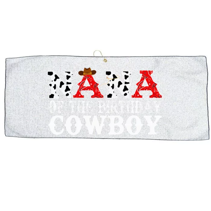 Nana's Wild West Birthday Bash Cowboy Theme Party Supplies Large Microfiber Waffle Golf Towel