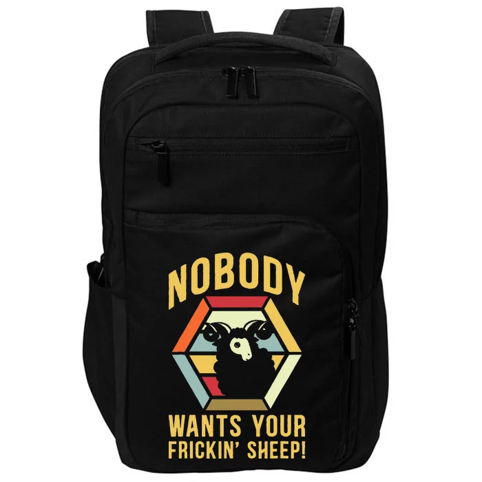 Nobody Wants Your Frickin Board Game Impact Tech Backpack