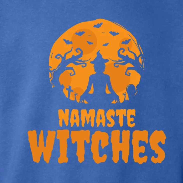 Namaste Witches Yoga Instructor Funny Halloween Yoga Gift Toddler Hoodie