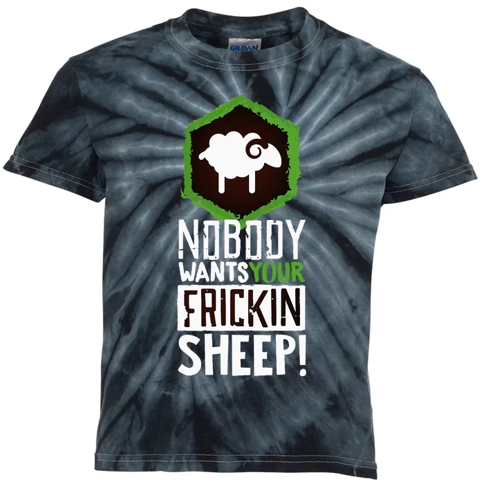 Nobody Wants Your Board Game Kids Tie-Dye T-Shirt