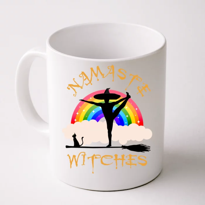 Namaste Witches Yoga Gift Front & Back Coffee Mug