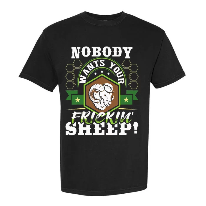 Nobody Wants Your Sheep Funny Tabletop Game Board Gaming Garment-Dyed Heavyweight T-Shirt