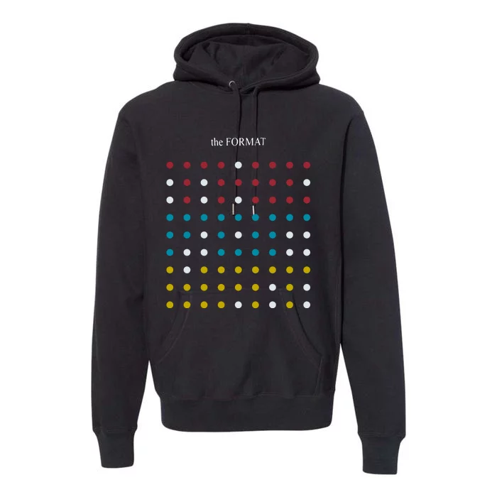 Nateruess X Hello The Format Dots Black Premium Hoodie