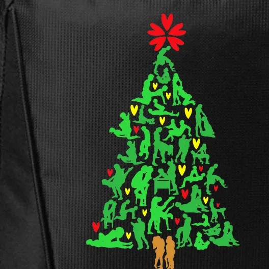 Naughty Xmas Ornaments Kamasutra Adult Humor Christmas City Backpack