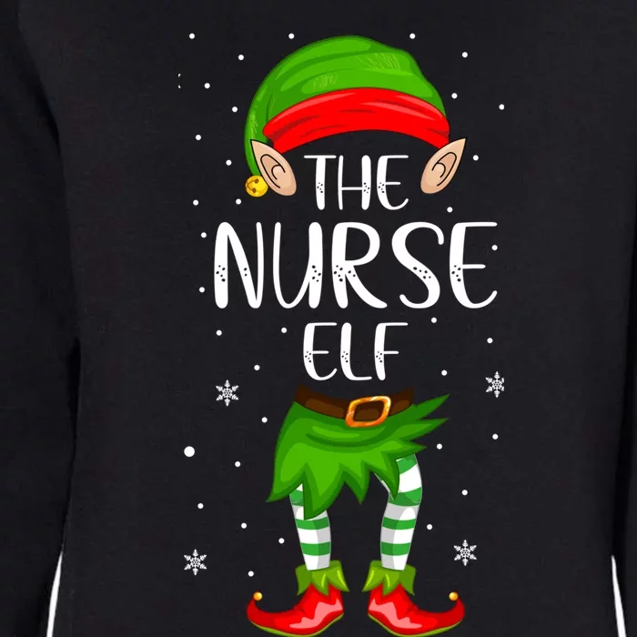 Nurse Xmas Party Matching Family Christmas Funny Gift Womens California Wash Sweatshirt