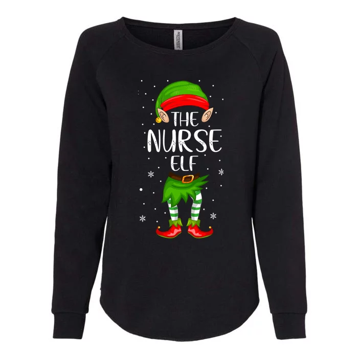 Nurse Xmas Party Matching Family Christmas Funny Gift Womens California Wash Sweatshirt