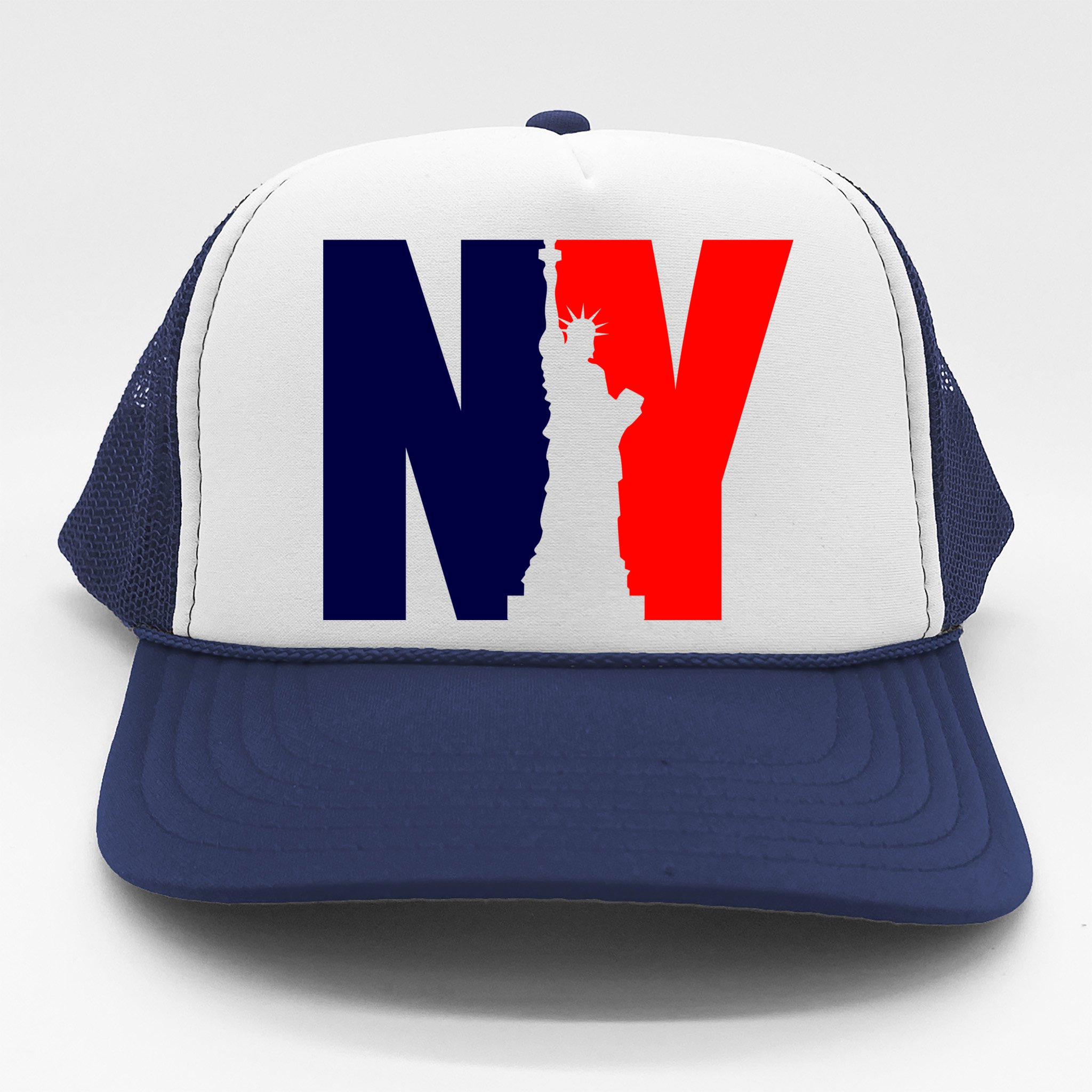 New Era  New York Yankees Trucker Hat Blue/Red/White