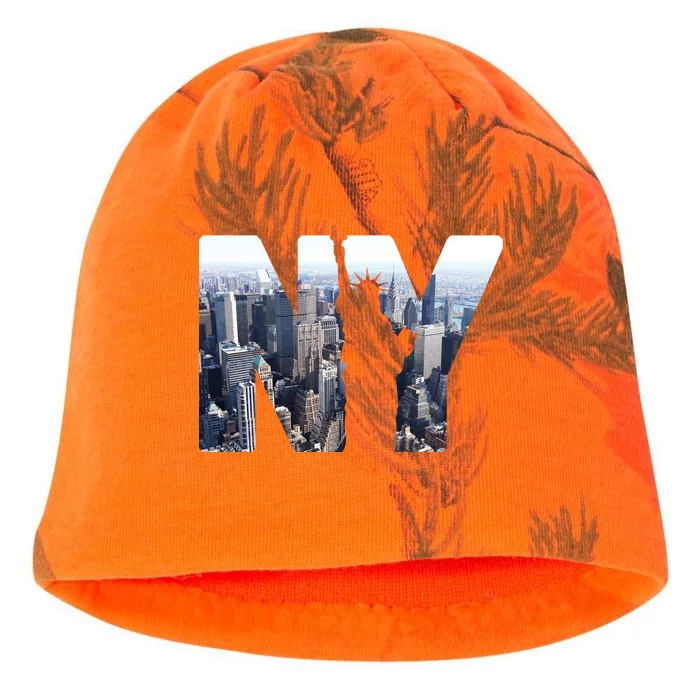 NY Statue Of Liberty Kati - Camo Knit Beanie