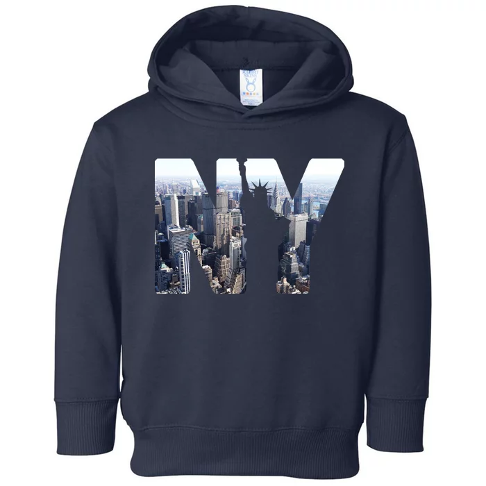 NY Statue Of Liberty Toddler Hoodie