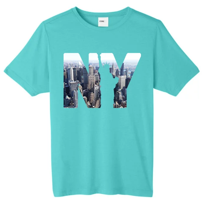 NY Statue Of Liberty ChromaSoft Performance T-Shirt