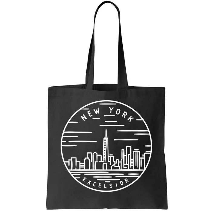 New York 1788 State Of New York Tote Bag