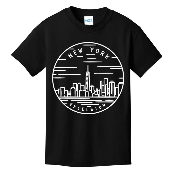 New York 1788 State Of New York Kids T-Shirt