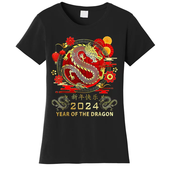 New Year 2024 Dragon Lunar New Year Year Of The Dragon Women's T-Shirt