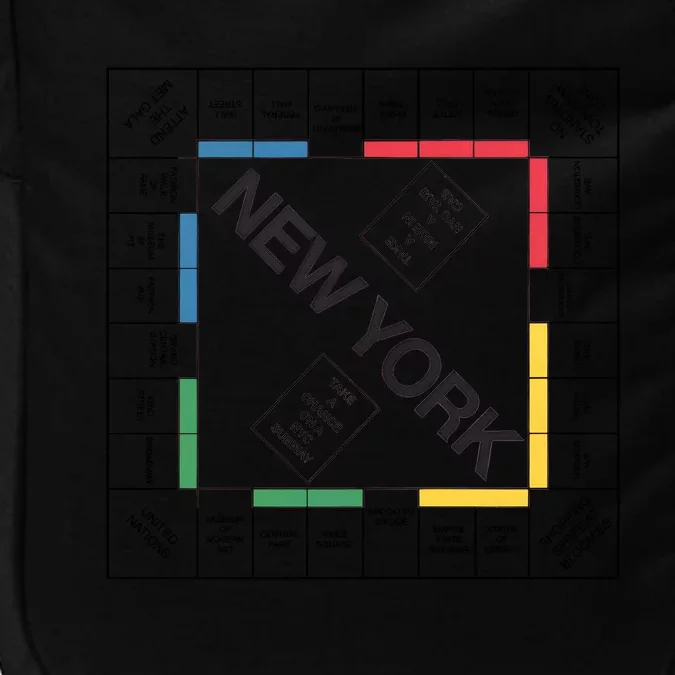 New York And Just Like That Carrie Classic Board Game Impact Tech Backpack