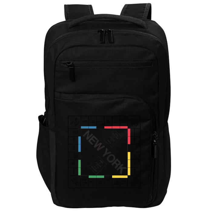 New York And Just Like That Carrie Classic Board Game Impact Tech Backpack