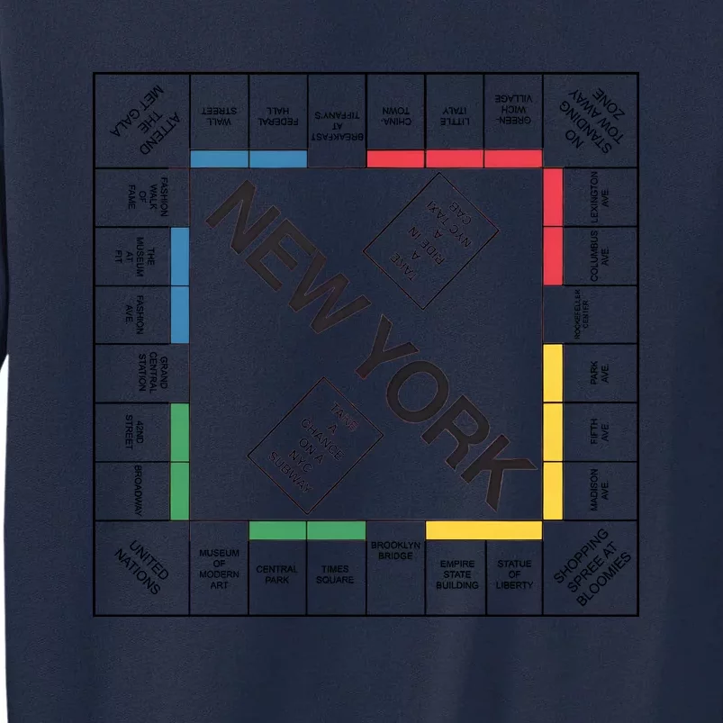 New York And Just Like That Carrie Classic Board Game Tall Sweatshirt