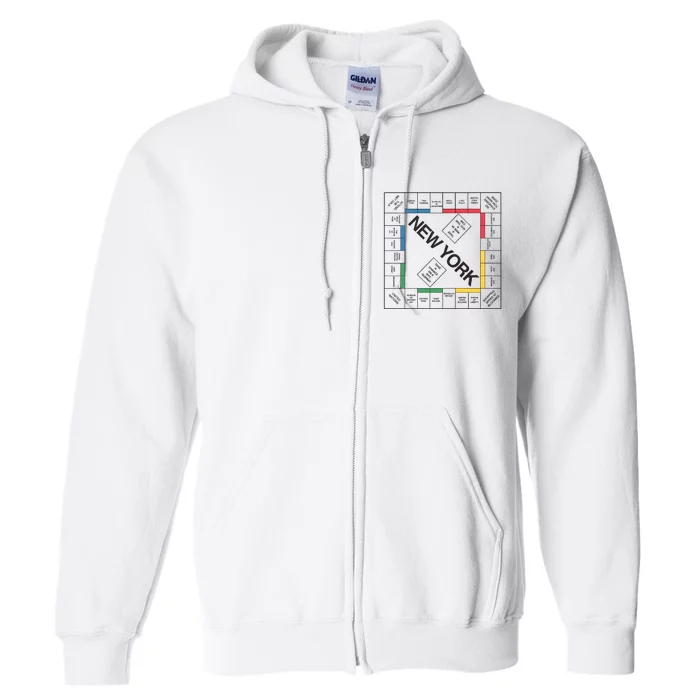 New York And Just Like That Carrie Classic Board Game Full Zip Hoodie