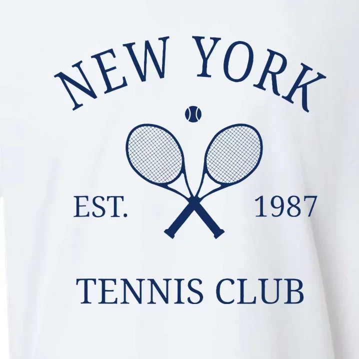 New York Athletics Tennis Club Racquet Prep Ny Sueded Cloud Jersey T-Shirt