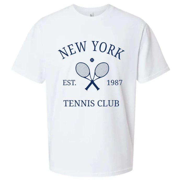 New York Athletics Tennis Club Racquet Prep Ny Sueded Cloud Jersey T-Shirt