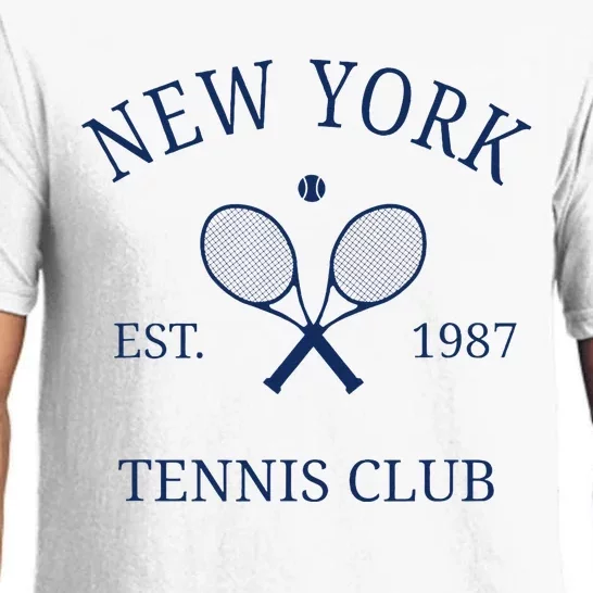 New York Athletics Tennis Club Racquet Prep Ny Pajama Set