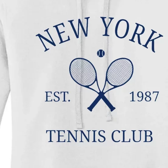 New York Athletics Tennis Club Racquet Prep Ny Women's Pullover Hoodie