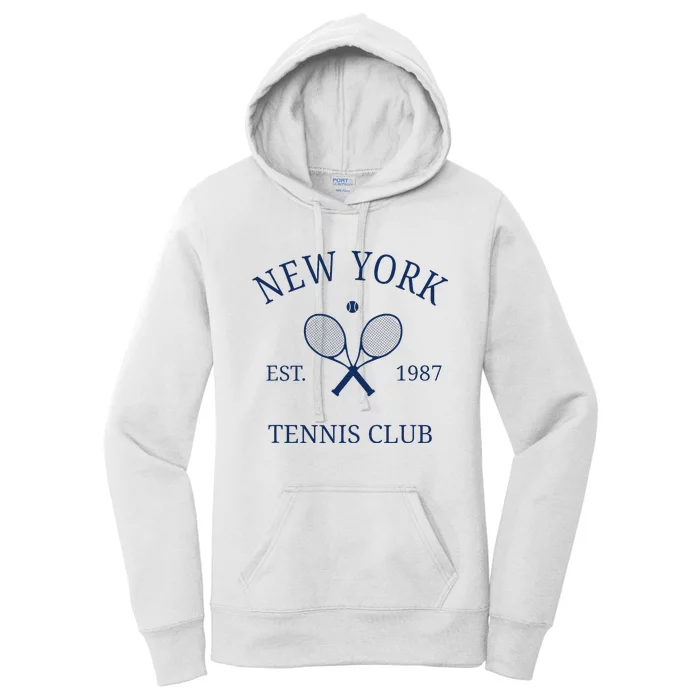 New York Athletics Tennis Club Racquet Prep Ny Women's Pullover Hoodie