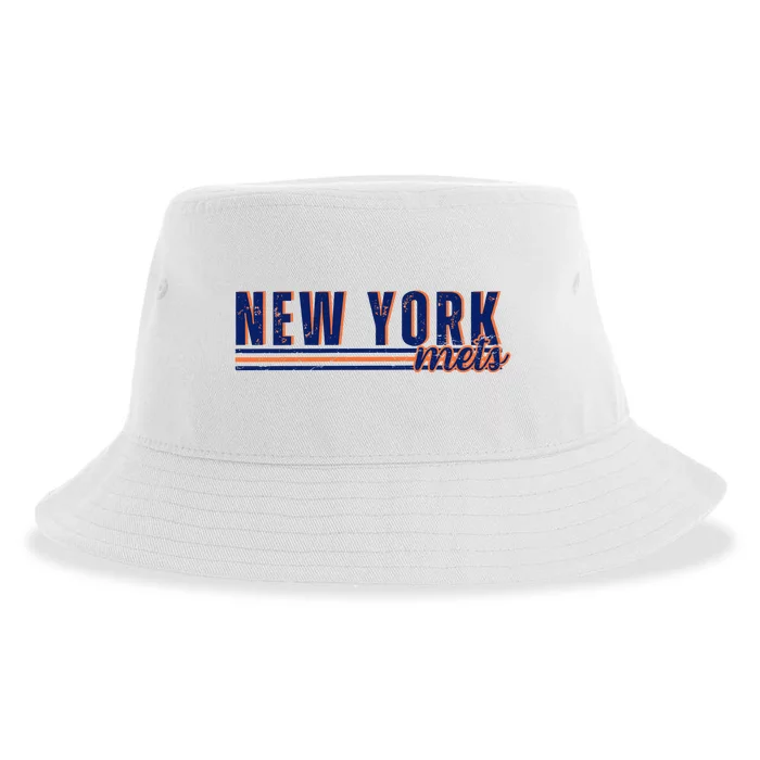 New York Baseball Ny Mets Sustainable Bucket Hat